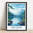 Lake Louise Home Office Decor