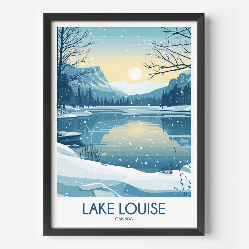 Lake Louise Home Office Decor