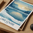 Lake Louise Minimalist Wall Art