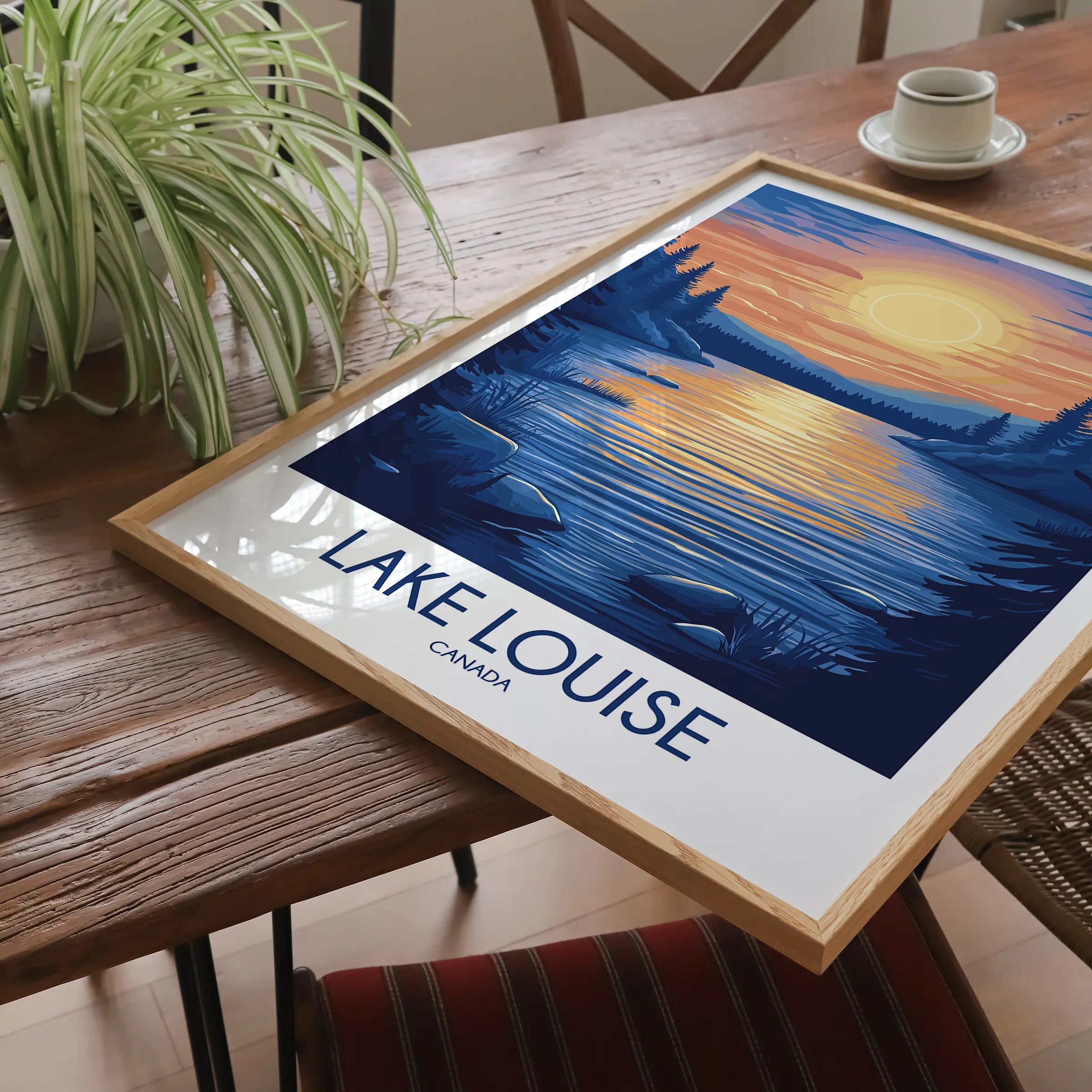 Lake Louise Souvenir Poster Print