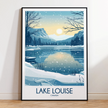 Lake Louise Souvenir Poster Print