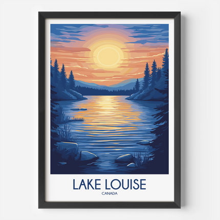 Lake Louise Travel Memory Gift