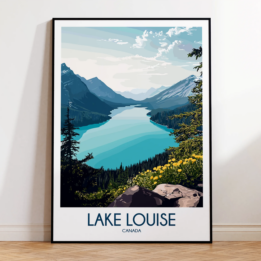 Lake Louise Travel Memory Gift