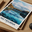 Lake Misurina Destination Art Gift