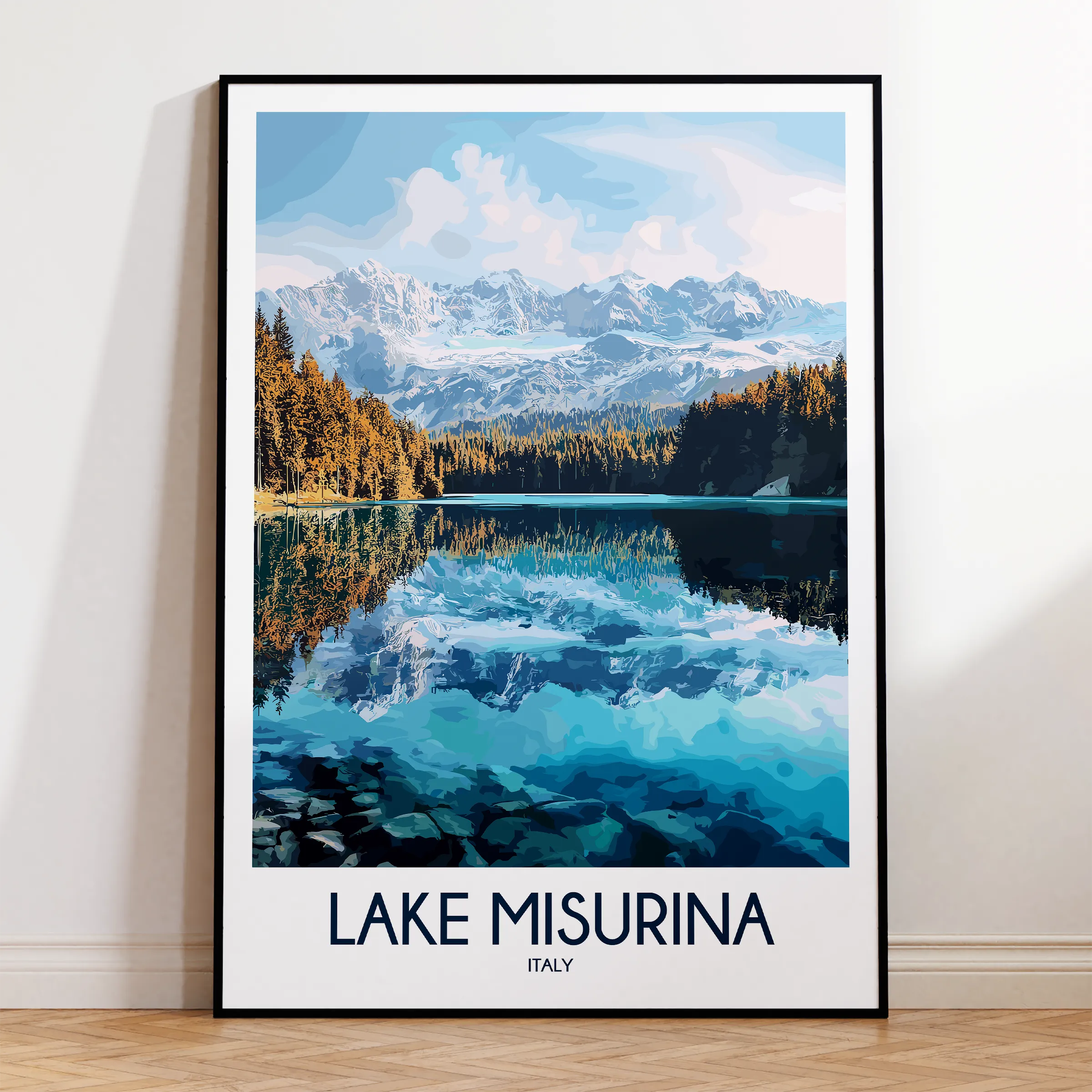 Lake Misurina Gallery Quality Print