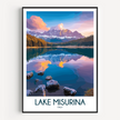 Lake Misurina Travel Memory Gift