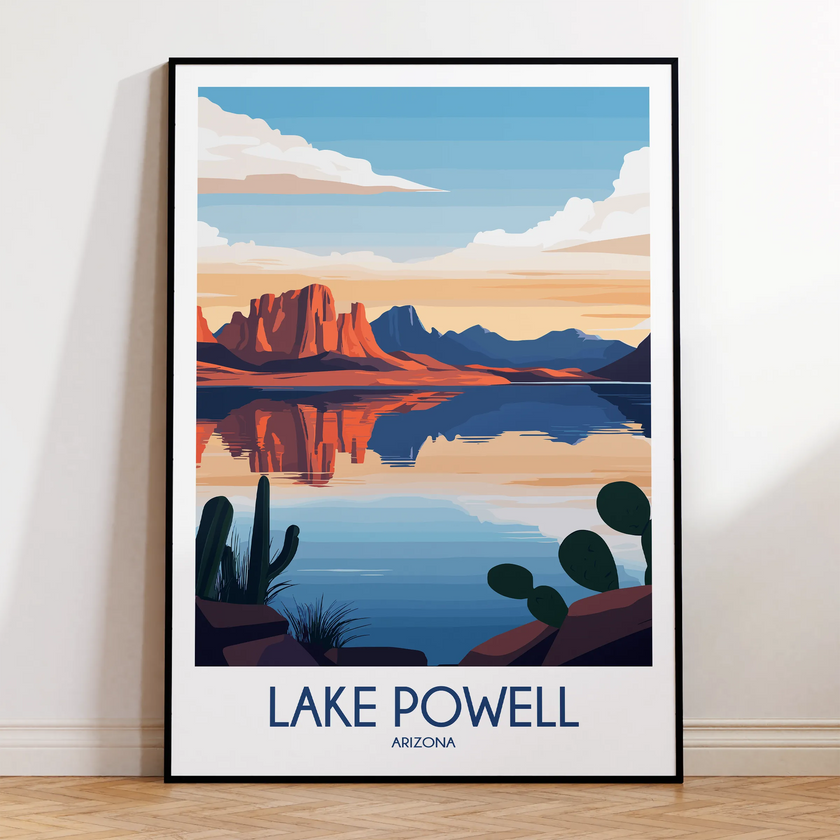 Lake Powell Destination Art Gift