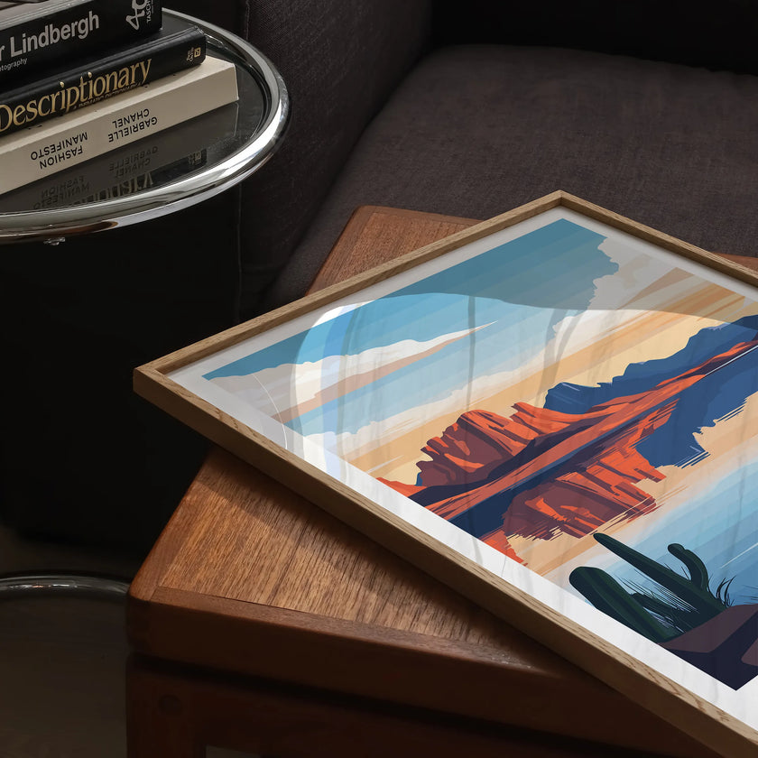 Lake Powell Modern Travel Poster