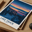 Lake Tahoe Destination Art Gift