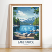 Lake Tahoe Destination Art Gift