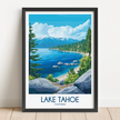 Lake Tahoe Destination Art Gift