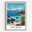 Lake Tahoe Destination Art Gift