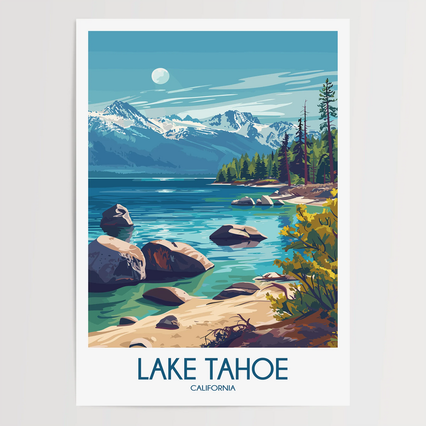 Lake Tahoe Gallery Quality Print