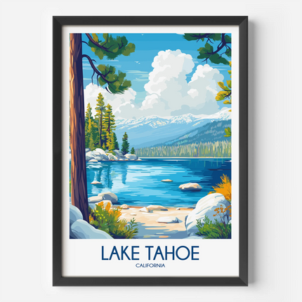 Lake Tahoe Gallery Quality Print