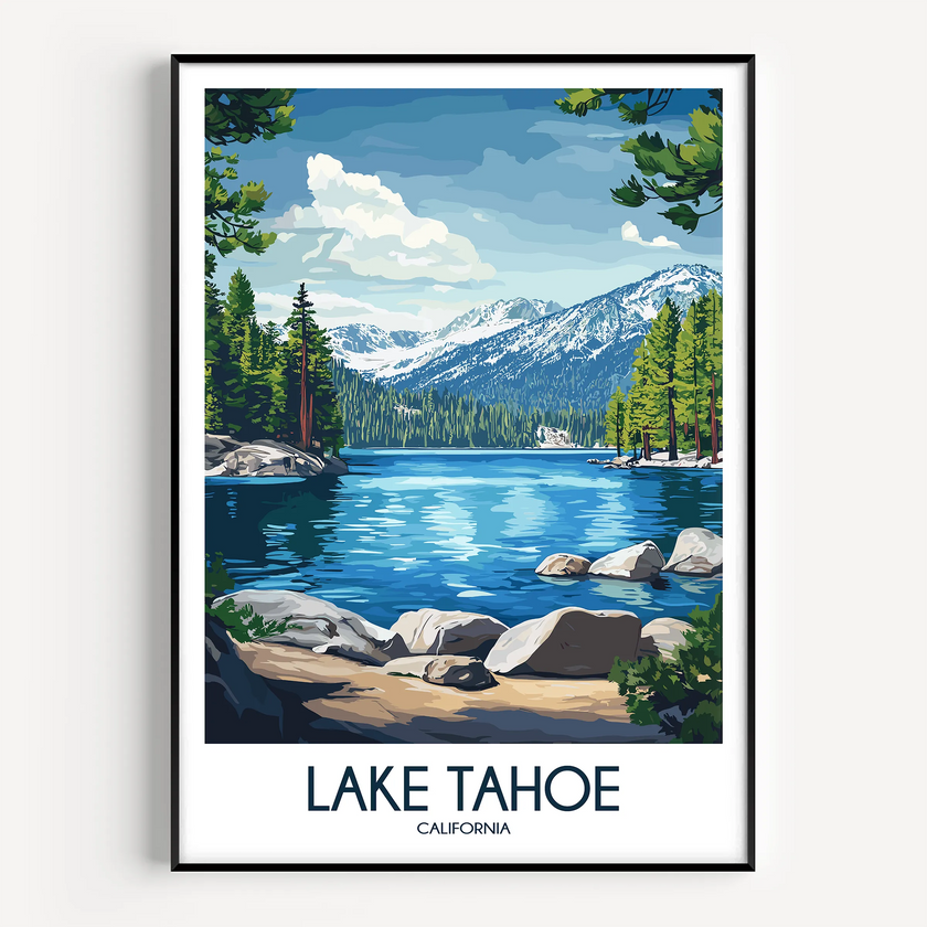 Lake Tahoe Gallery Quality Print