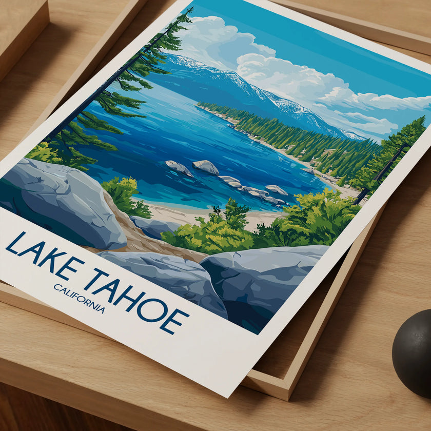 Lake Tahoe Home Office Decor