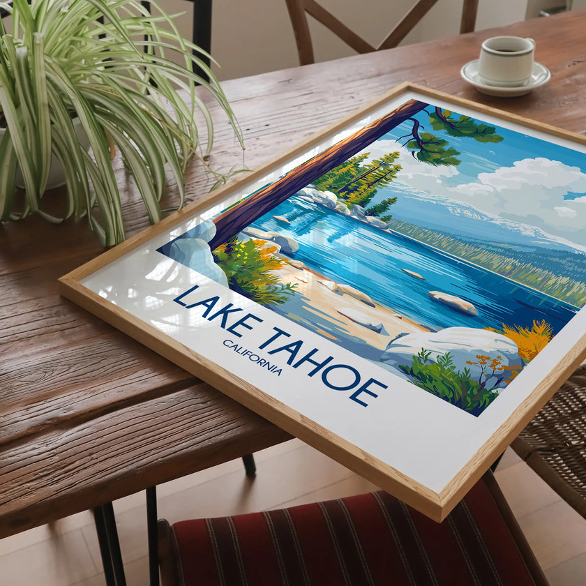 Lake Tahoe Home Office Decor