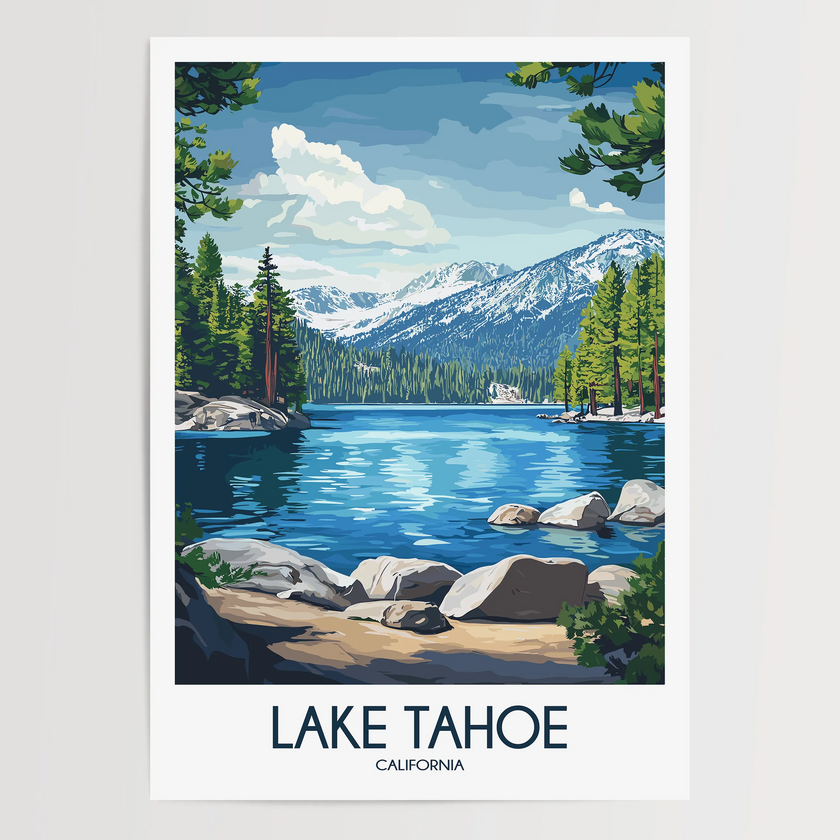 Lake Tahoe Home Office Decor