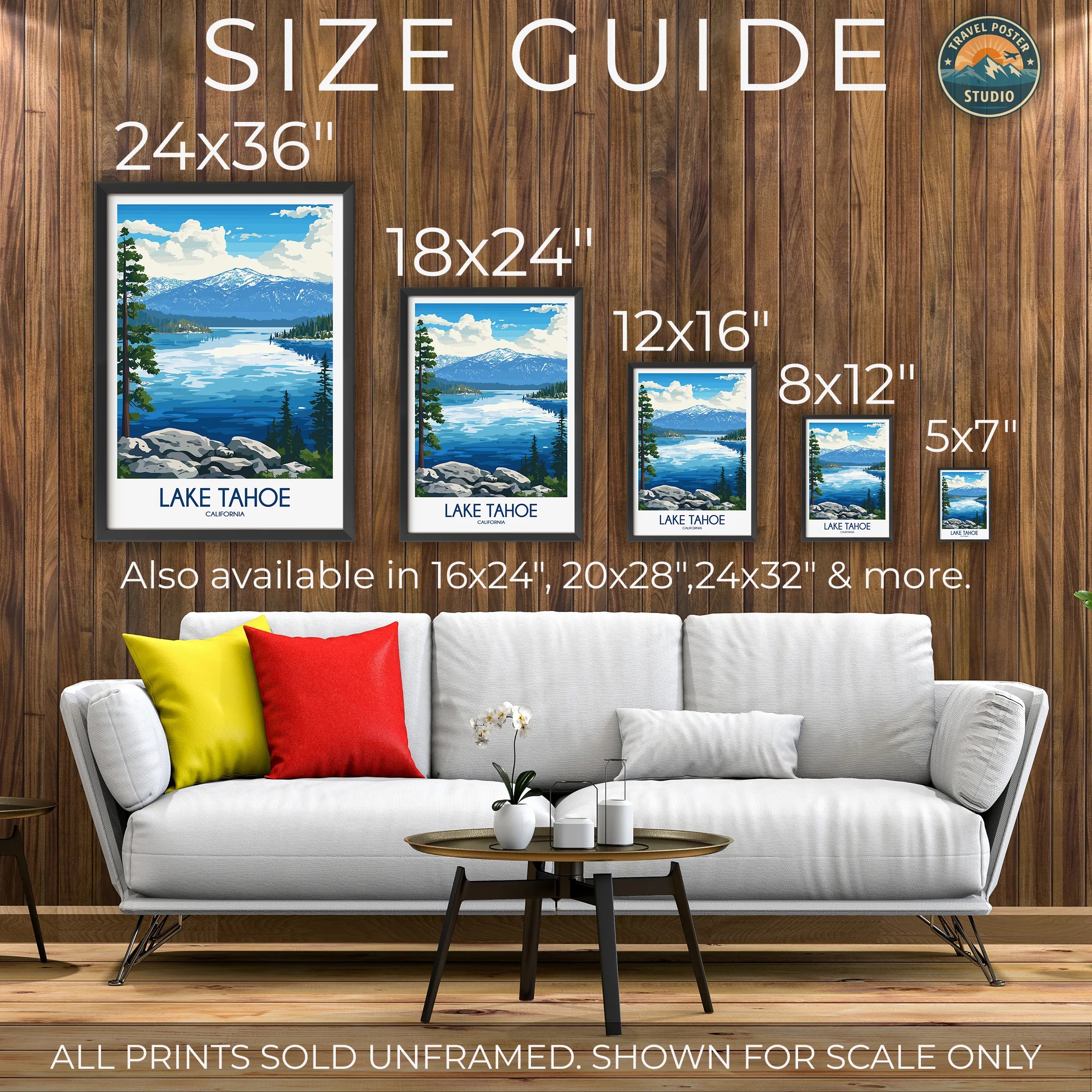 Lake Tahoe Home Office Decor