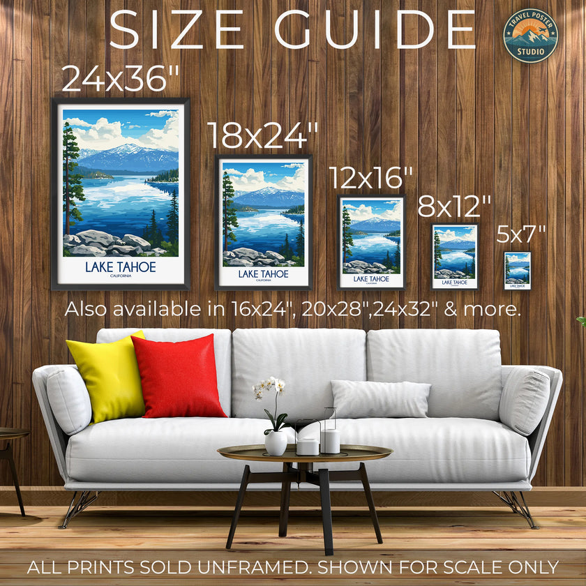 Lake Tahoe Home Office Decor