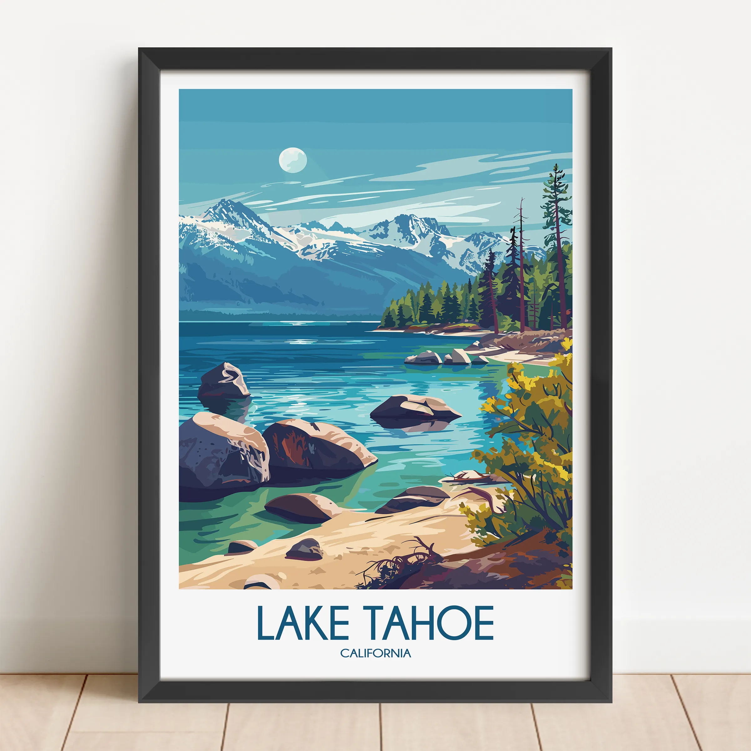 Lake Tahoe Home Office Decor