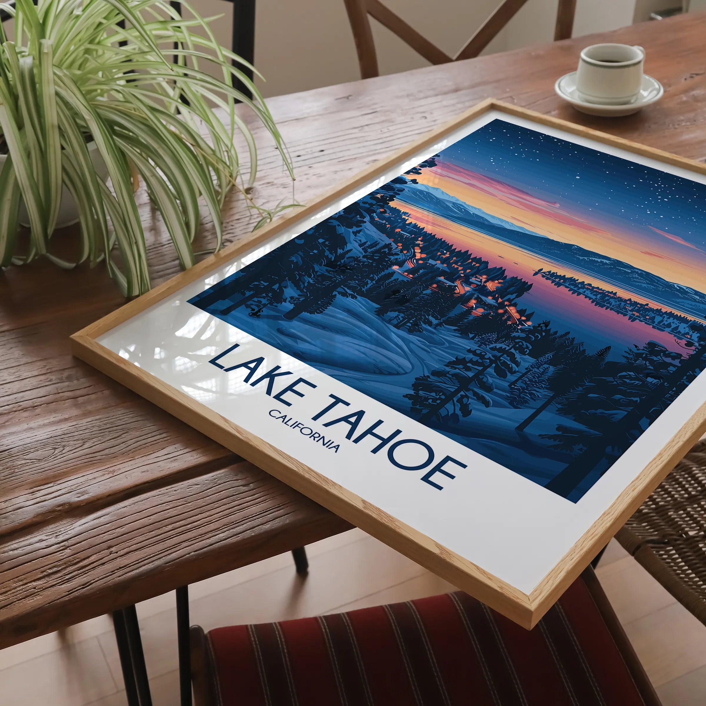 Lake Tahoe Scenic Landscape Art