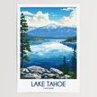Lake Tahoe Scenic Landscape Art