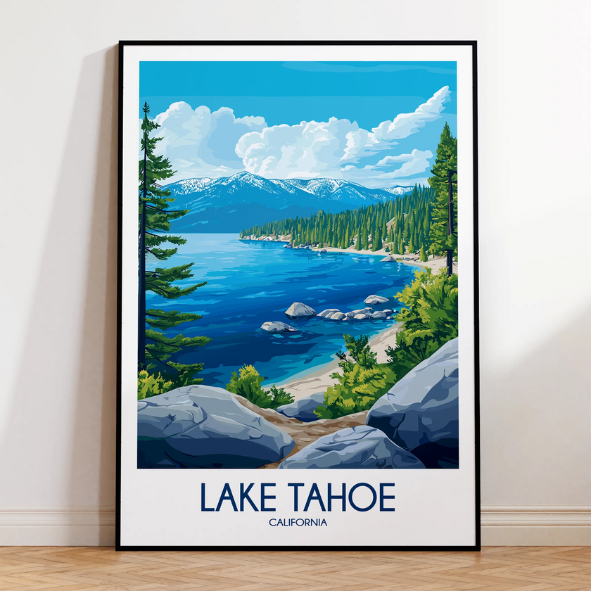 Lake Tahoe Travel Memory Gift