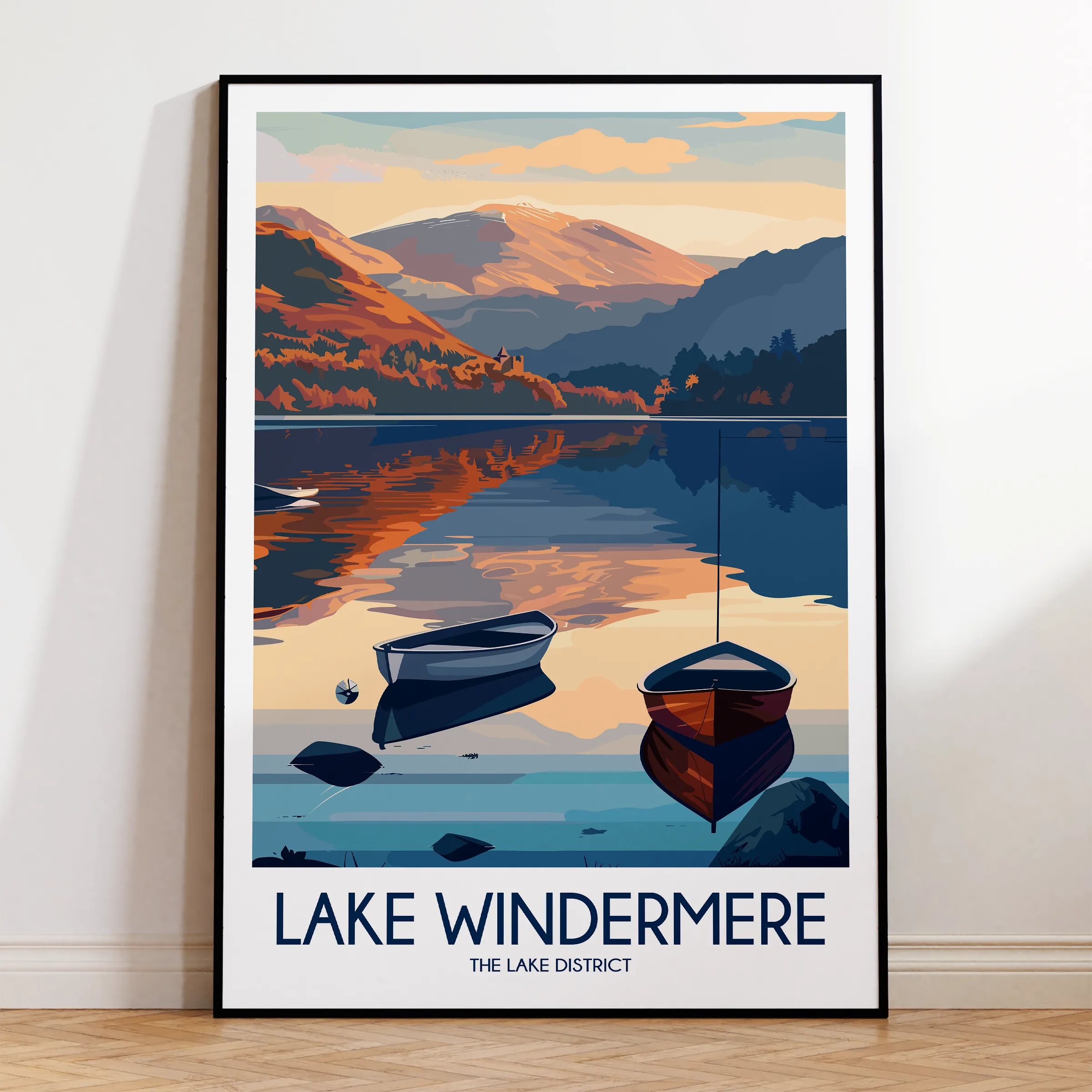 Lake Windermere Home Office Decor