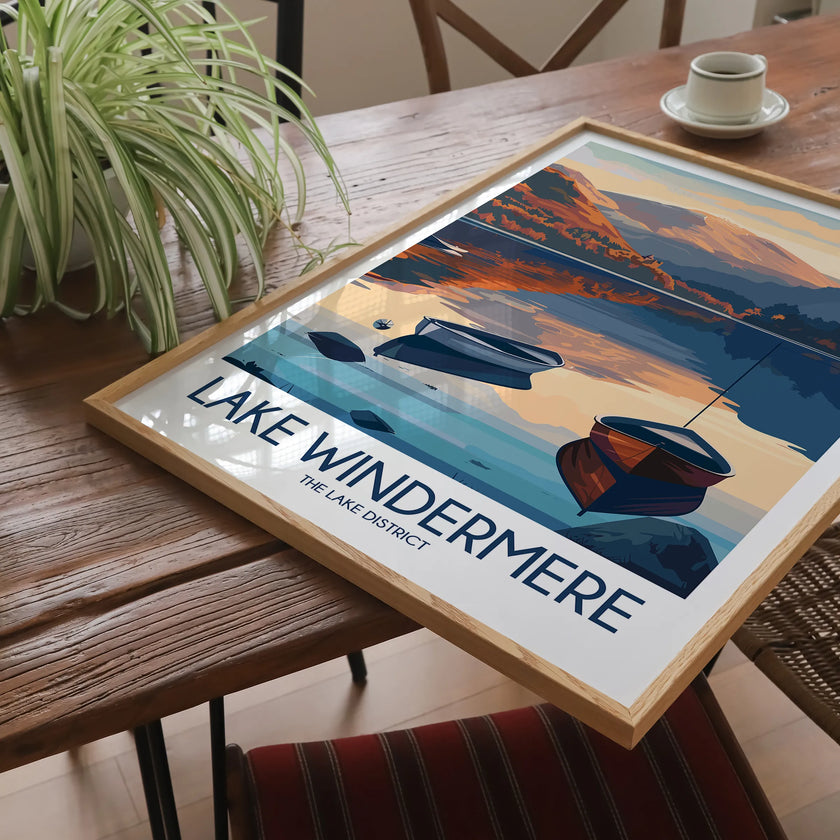 Lake Windermere Travel Memory Gift