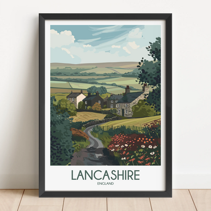 Lancashire Scenic Landscape Art