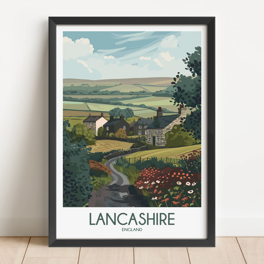 Lancashire Scenic Landscape Art