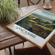 Lancashire Vintage Style Print