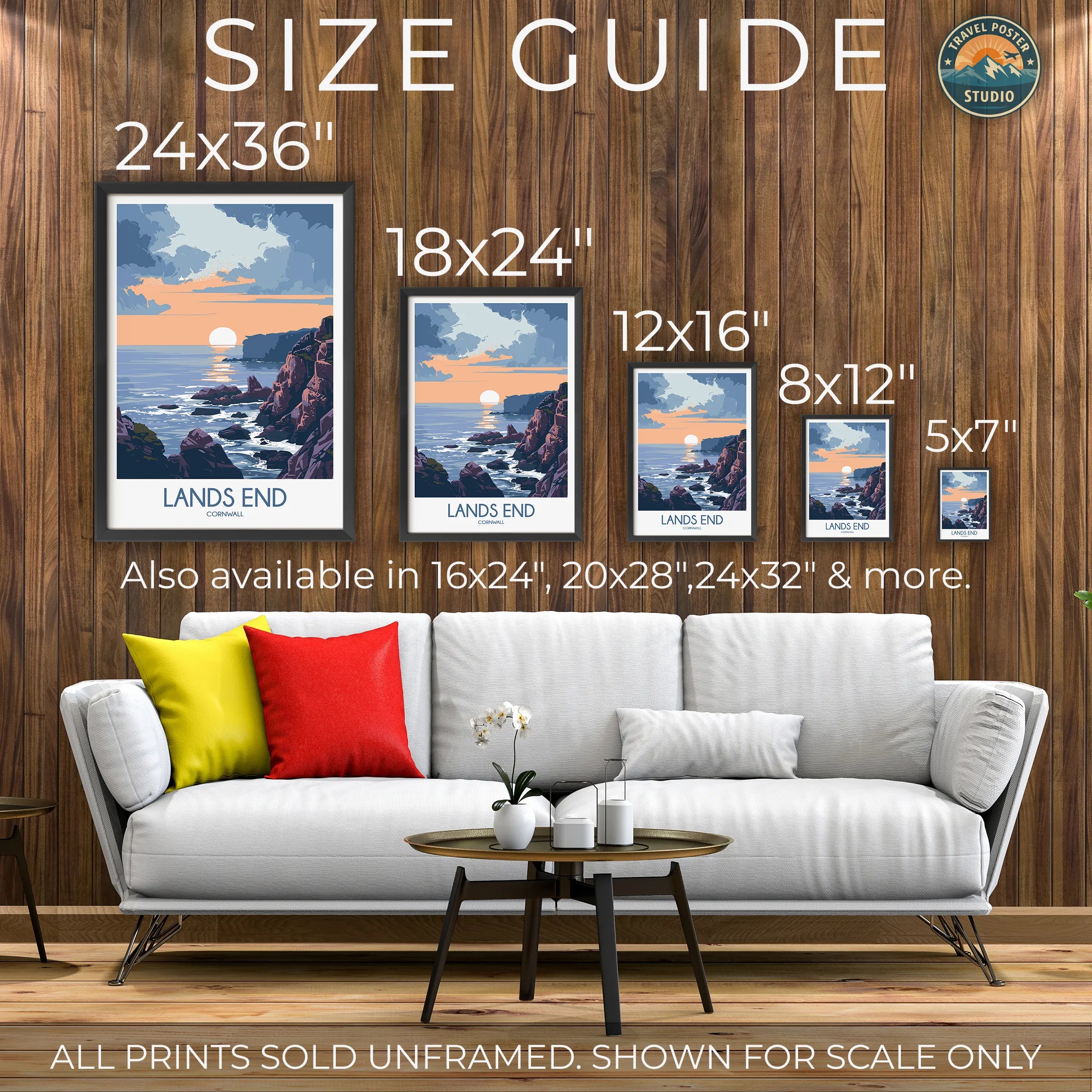Lands End Minimalist Wall Art