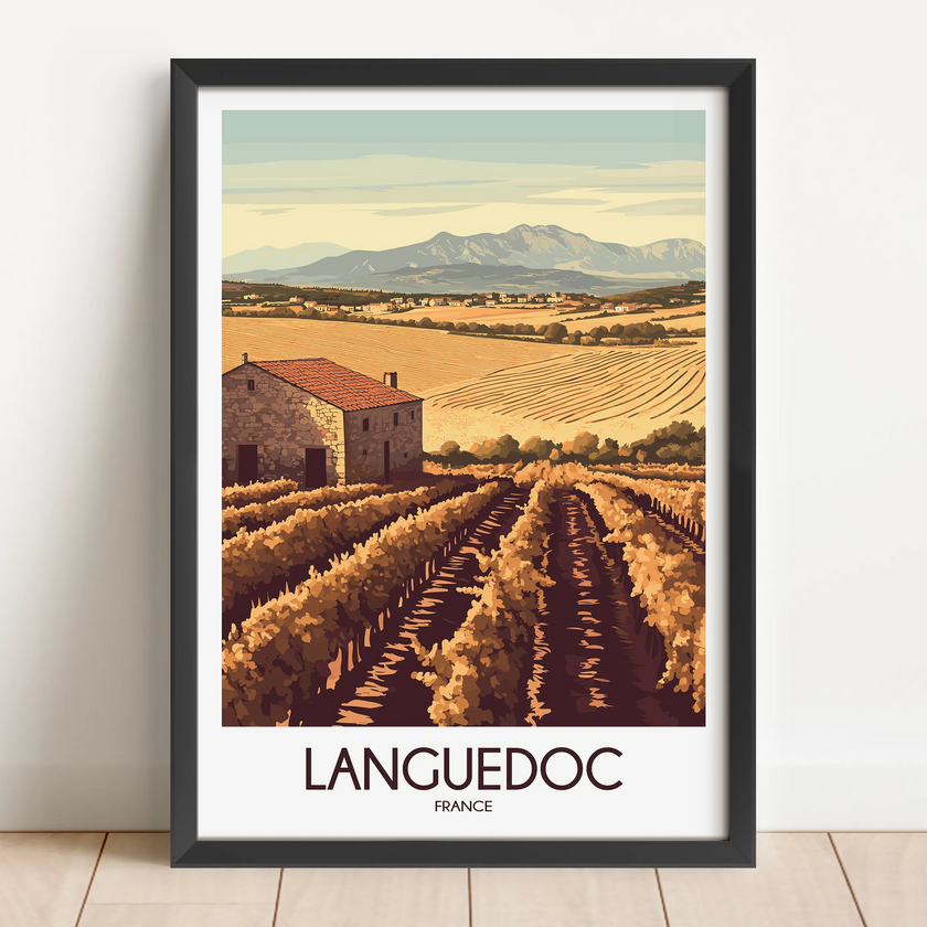 Languedoc Minimalist Wall Art
