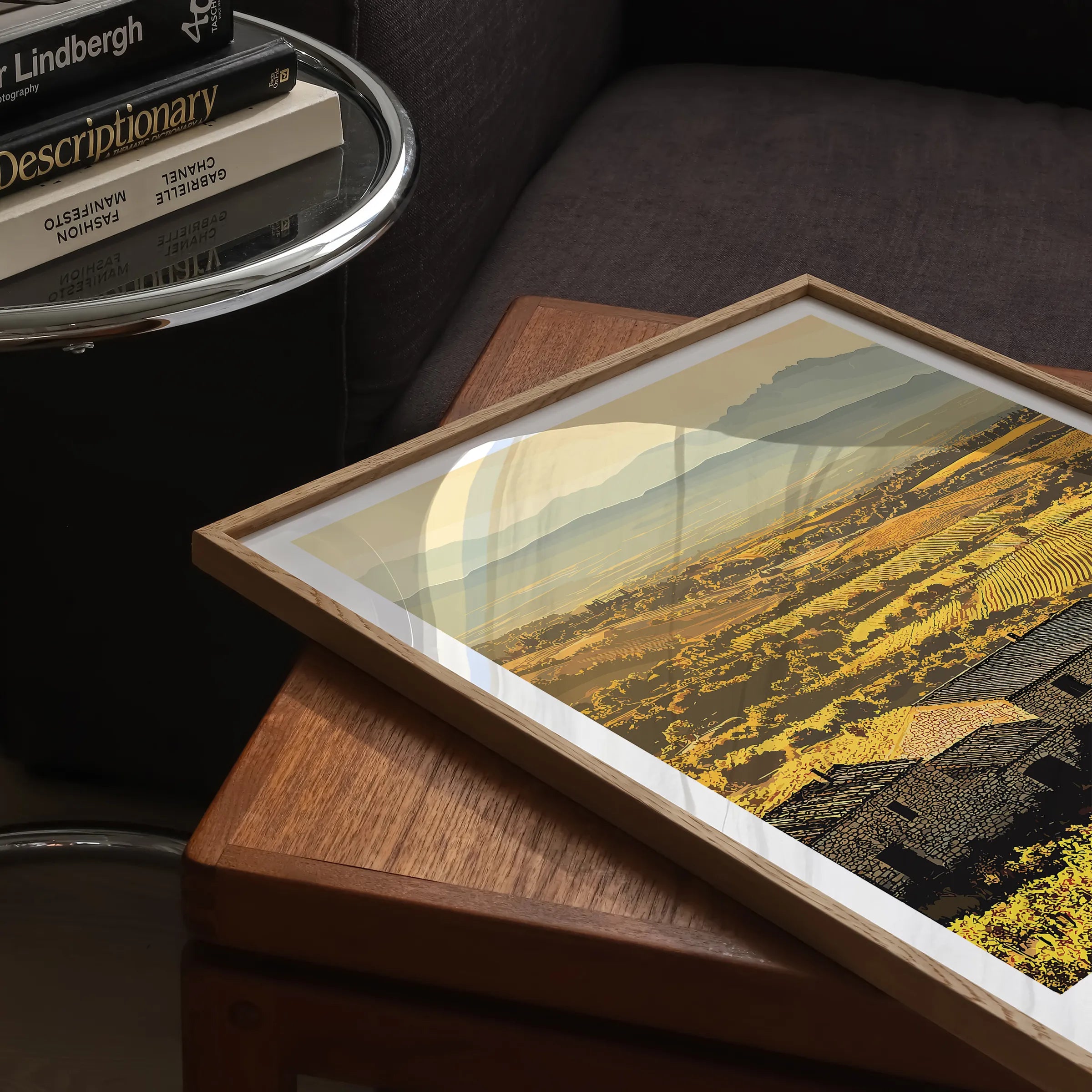 Languedoc Retro Travel Illustration