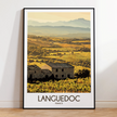 Languedoc Souvenir Poster Print