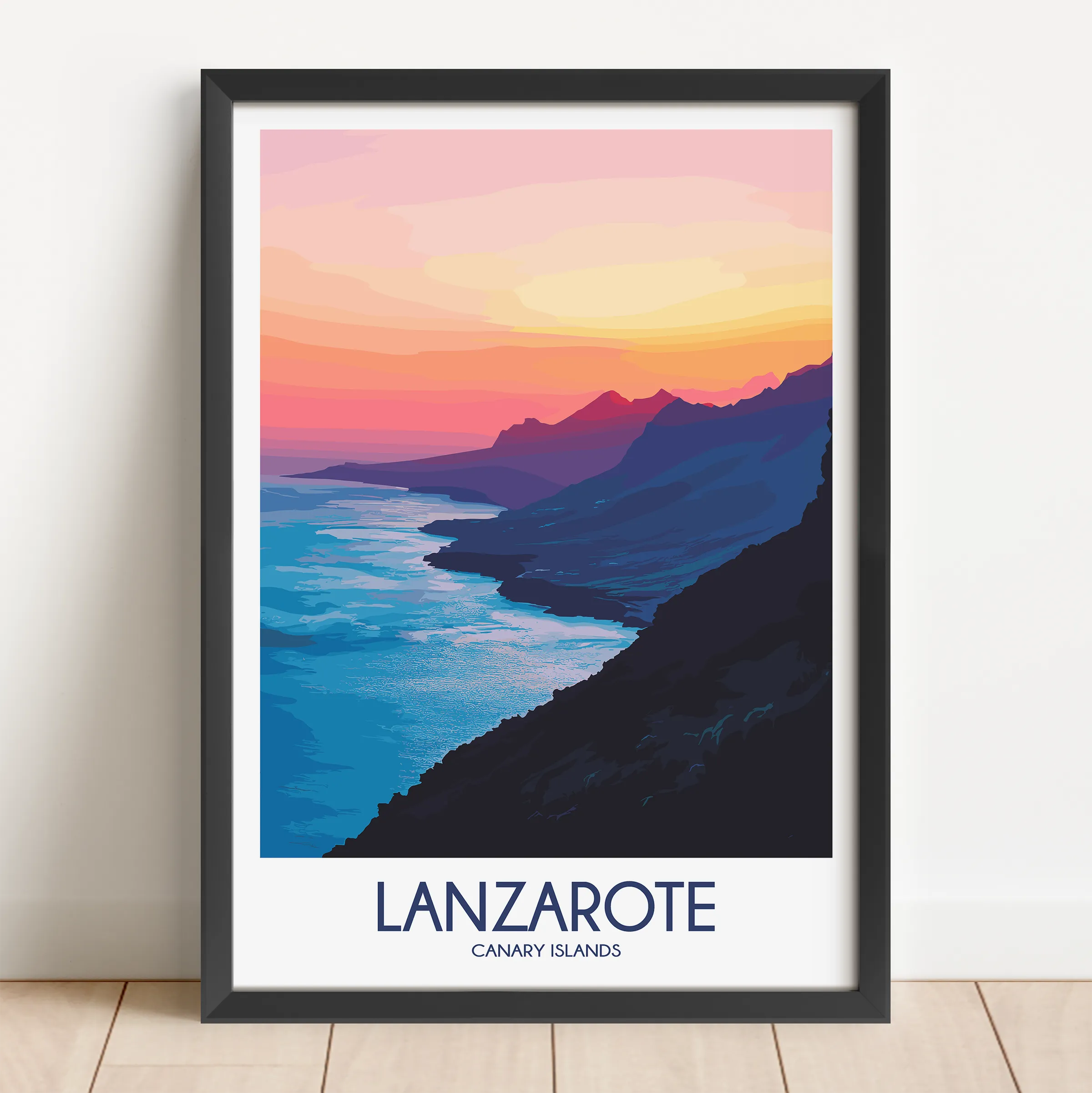 Lanzarote Destination Art Gift