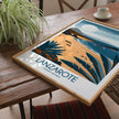Lanzarote Modern Travel Poster