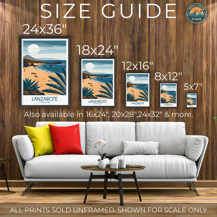 Lanzarote Travel Memory Gift