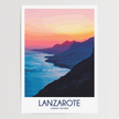 Lanzarote Vintage Style Print