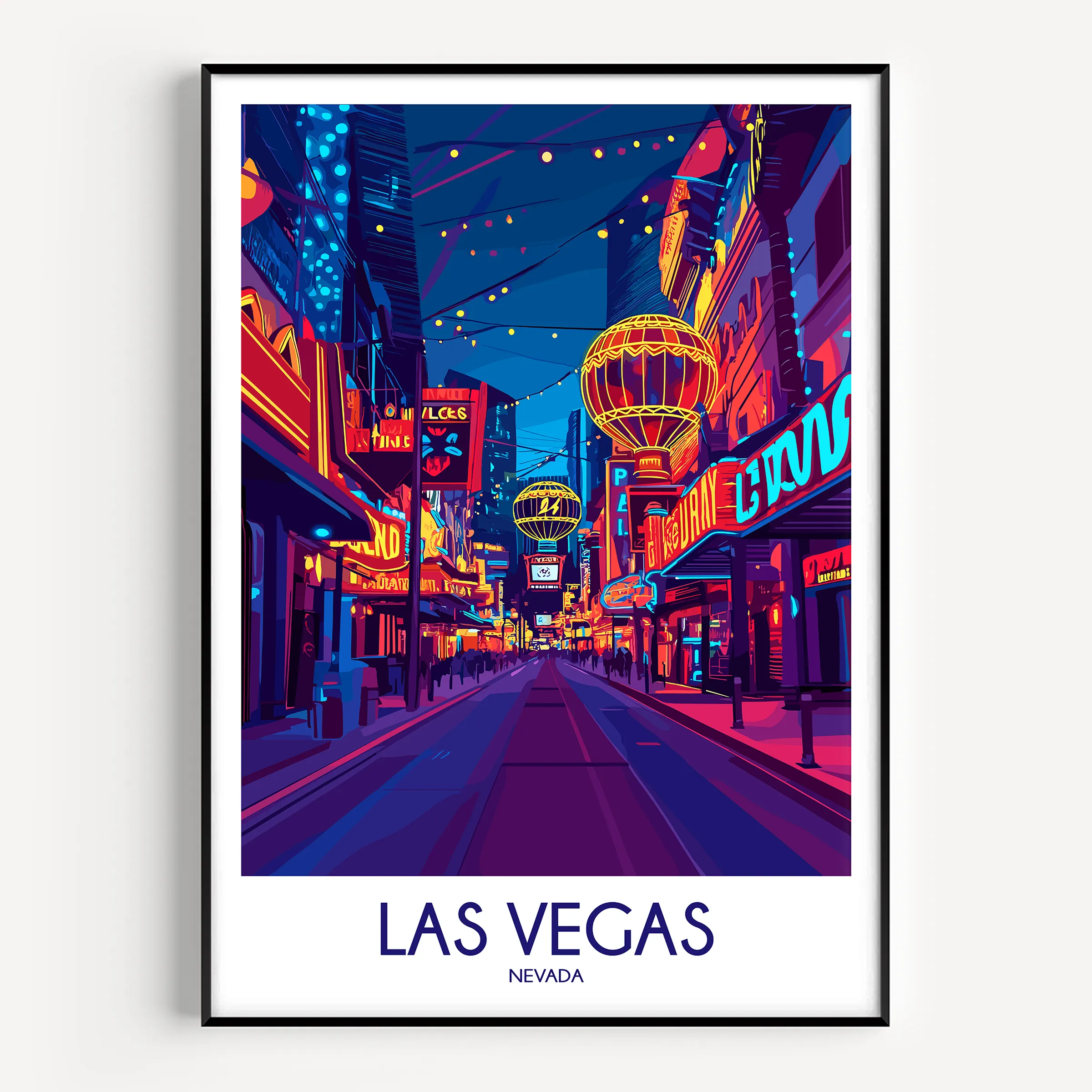 Las Vegas Gallery Quality Print