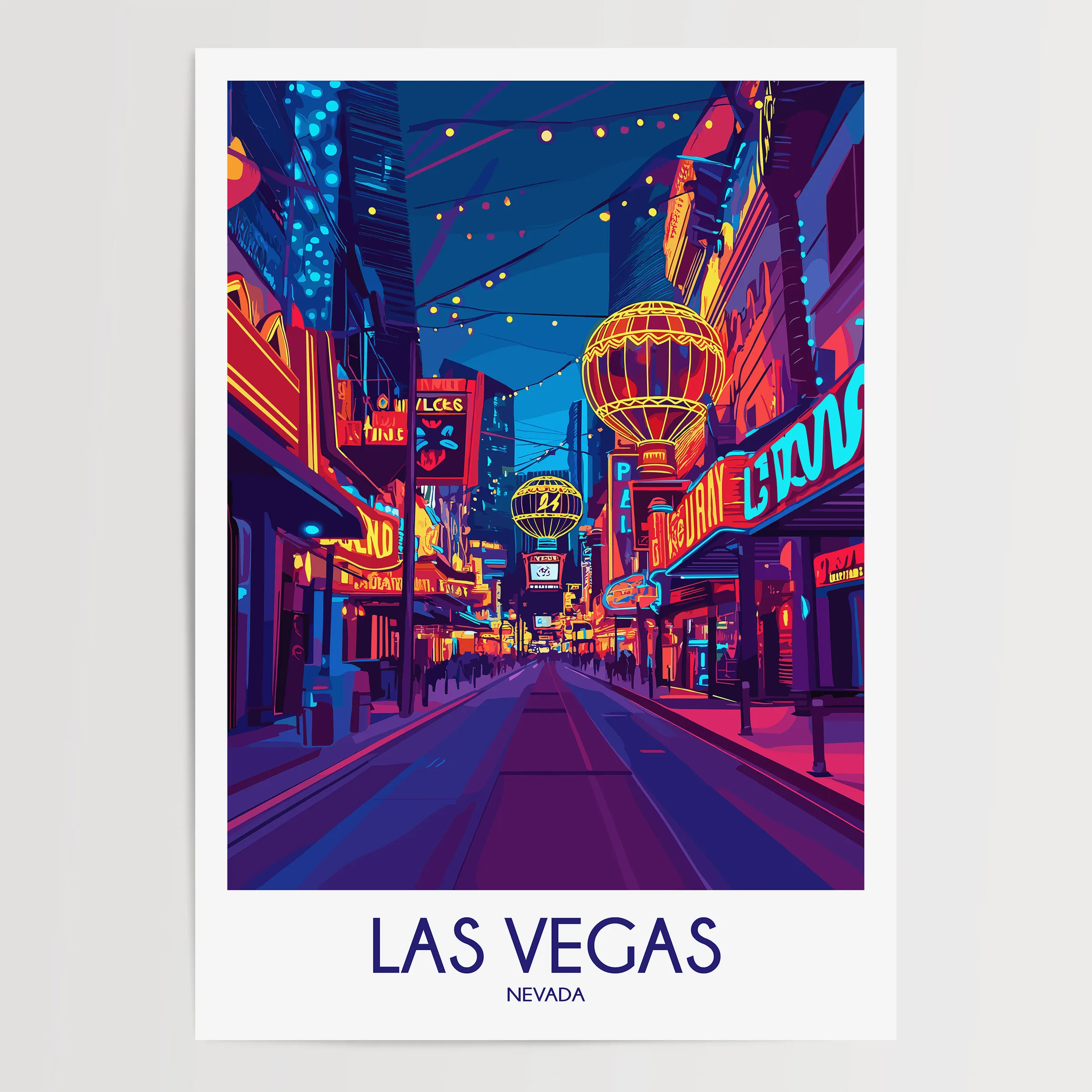 Las Vegas Souvenir Poster Print