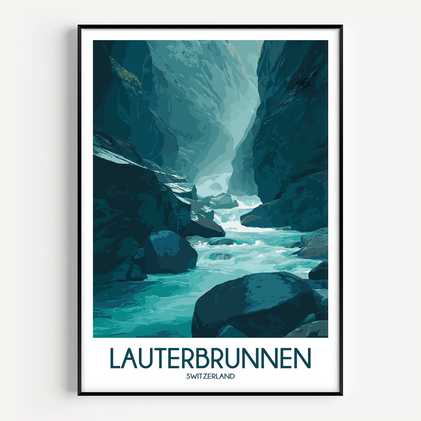 Lauterbrunnen Gallery Quality Print