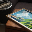 Lauterbrunnen Retro Travel Illustration