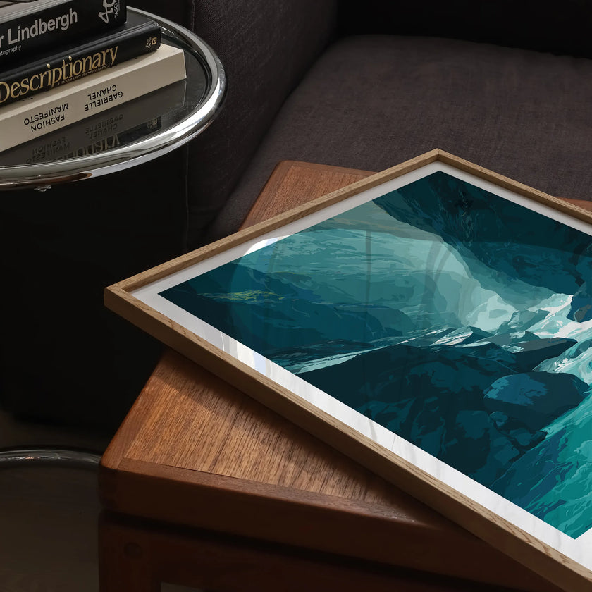 Lauterbrunnen Scenic Landscape Art