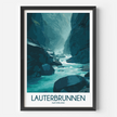 Lauterbrunnen Scenic Landscape Art
