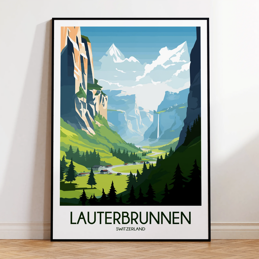 Lauterbrunnen Travel Memory Gift