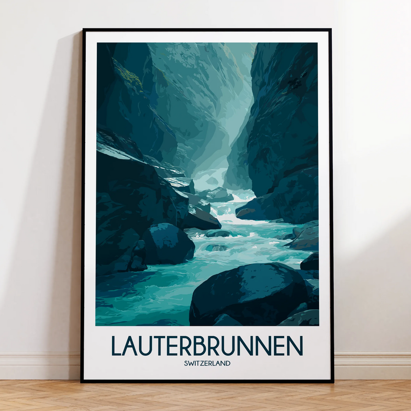 Lauterbrunnen Travel Memory Gift