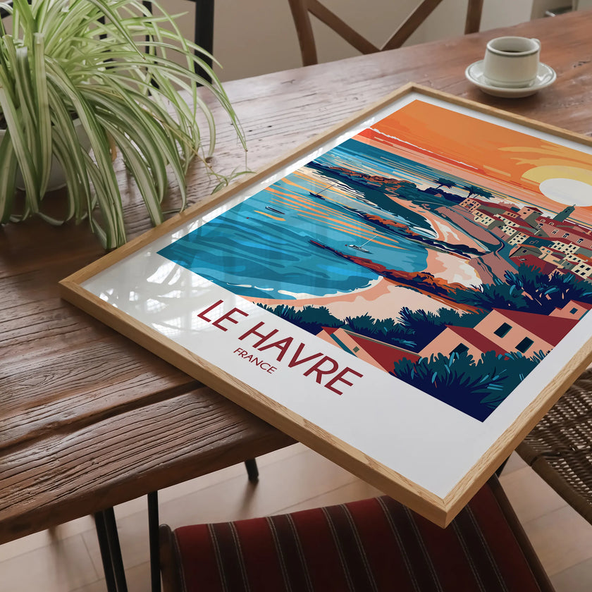 Le Havre Minimalist Wall Art
